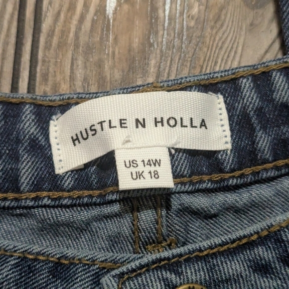 #3 Hustle N Holla Natalia  Low Rise Modern Fit 14W Jeans NWT - Picture 6 of 16